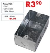 Wall Box-100 x 50mm