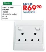 Schneider Switch & Socket 4 x 4