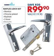 Chamber Value Naples Lock Set