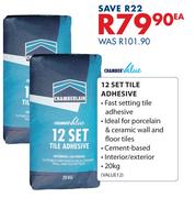 Chamber Value 12 Set Tile Adhesive VALUE12-20Kg Each