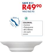 Colonial Cornice-80 x 80mm