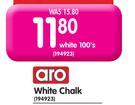 Aro White Chalk-100's Pack