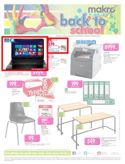 Makro : Back to School (27 Sep - 12 Oct 2015), page 1