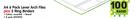 A4 6 Pack Lever Arch Files + 2 Ring Binders