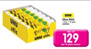 UHU Glue Stick 21g-Per 12 Pack