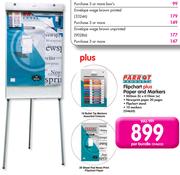 Parrot Flipchart + Paper And Markers-Per Bundle