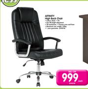 Affinity High Back Chair