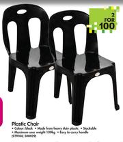 Black plastic chairs 2025 makro