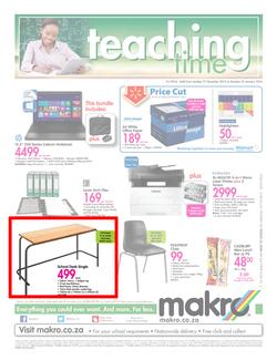 Makro : Back to school commercial (27 Dec - 25 Jan 2016), page 1
