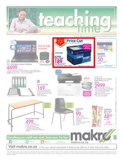 Makro : Back to school commercial (27 Dec - 25 Jan 2016), page 1