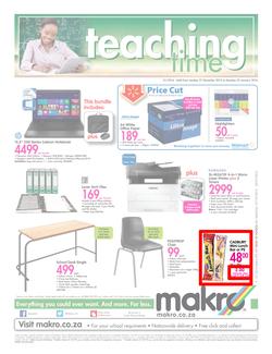Makro : Back to school commercial (27 Dec - 25 Jan 2016), page 1