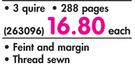 Faber-Castell A4 Hard Cover Books 3 Quire-288 Page Each