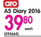 Aro A5 Diary 2016-Each