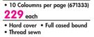 Croxley Analysis Book 10 Coloumns Per Page-Each