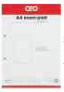 Aro A4 Exam Pad-Per 10 Pack