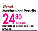 Penbel Mechanical Pencils-Per Pack