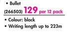 Sharpie Permanent Marker Bullet-Per 12 Pack