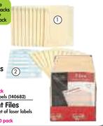 Medium Weight Files-Per 20 Pack