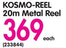 Kosmo-Reel 20m Metal Reel-Each