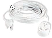 Ellies 20m Extension Cable With Double Janus-Each
