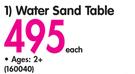 Water Sand Table Ages 2+-Each