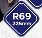 Dampcourse 225mm