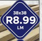 Timber 38 x 38 LM