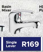Basin Mixer Single Lever