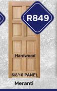 Meranti 6/8/10 Panel (Hardwood)