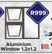 Aluminium Window 1.2 x 1.2