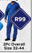 2 PC Overall Size 32-44