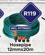Hosepipe 12mm x 20m