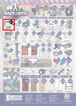 K Carrim Builders Mecca : Back 2 Site (21 January - 14 March 2022), page 1