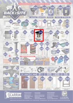 K Carrim Builders Mecca : Back 2 Site (21 January - 14 March 2022), page 1