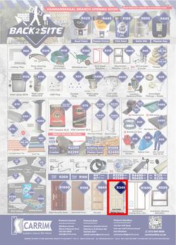K Carrim Builders Mecca : Back 2 Site (21 January - 14 March 2022), page 1