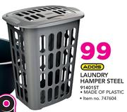 Addis Laundry Hamper Steel 91401ST