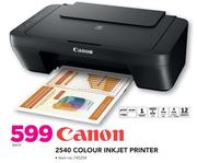 Canon 2540 Colour Inkjet Printer