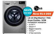 LG 10.5Kg Washer/7Kg Dryer Combo VCM F4V5RGP2T.ASSQESA