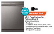 LG 14 Place Dishwasher Platinum Silver 3 DFB512FP.APZQESA
