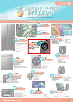 Expert Stores : Bargain Hunt (25 March - 09 April 2025), page 1