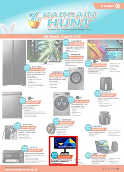 Expert Stores : Bargain Hunt (25 March - 09 April 2025), page 1