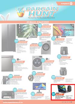 Expert Stores : Bargain Hunt (25 March - 09 April 2025), page 1