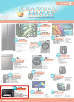 Expert Stores : Bargain Hunt (25 March - 09 April 2025), page 1