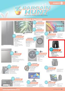 Expert Stores : Bargain Hunt (25 March - 09 April 2025), page 1