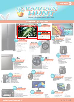 Expert Stores : Bargain Hunt (25 March - 09 April 2025), page 1