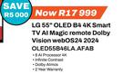 LG 55" OLED B4 4K Smart TV Al Magic Remote Dolby Vision WebOS24 2024 OLED55B46LA.AFAB