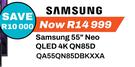 Samsung 55" Neo QLED 4K QN85D QA55QN85DBKXXA
