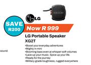 LG Portable Speaker XG2T