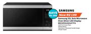 Samsung 32L Solo Microwave Oven Silver LED Display MS32DG4504ATFA