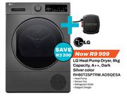 LG 8Kg Heat Pump Dryer, A++, Dark Silver Color RH80T2SP7RM.ADSQESA